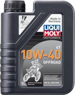 3055 LiquiMoly НС-синт.мот.масло д/4-т.мотоц.Motorbike 4T Offroad  10W-40 SL JASO MA2(1л)