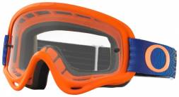 Очки для мотокросса OAKLEY O-Frame 2.0 Solid оранжевые-синие / прозрачная (OO7068-36)
