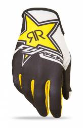Перчатки FLY RACING LITE ROCKSTAR желтые/черные (2019)  7