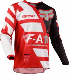 Мотоджерси детская Fox 180 Sayak Kids Jersey Red KM (19452-003-KM)