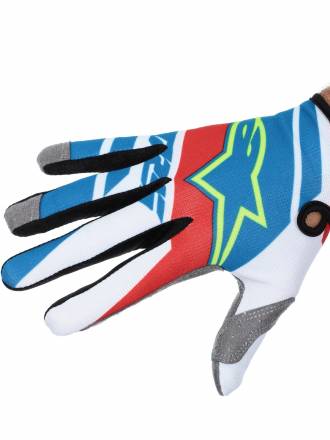 3561516   ALPINESTARS Перчатки RACER SUPERMATIC (сине-красно-белый, 732, XL)