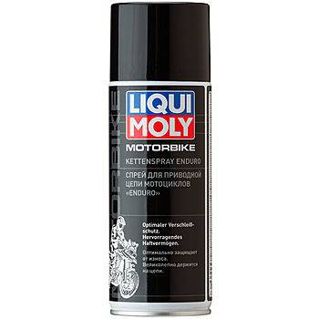 7608 LiquiMoly Спрей д/приводной цепи мотоц. Motorrad Kettenspray Enduro (0,4л)