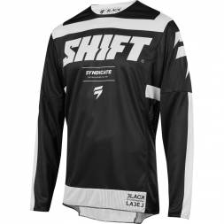 Мотоджерси Shift Black Strike Jersey Black/White XL (19311-018-XL)