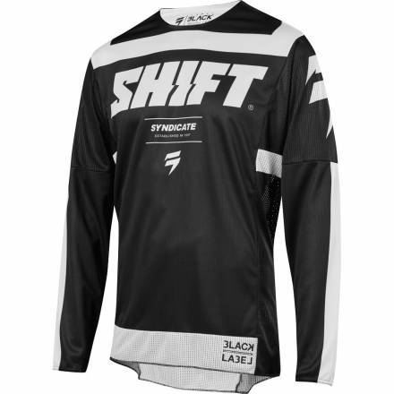 Мотоджерси Shift Black Strike Jersey Black/White XL (19311-018-XL)