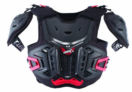 Защита панцирь подростковый Leatt Chest Protector 4.5 Pro Junior Black/Red L/XL (147-159) 5017120131