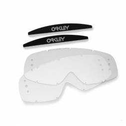 Линзы Oakley O-Frame LEXAN прозрачные одинарные для перемотки Roll-Off 2 шт. (02-891)