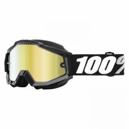 Очки 100% Accuri Snowmobile Tornado / Yellow Vented Dual Lens w/Pins (50203-059-02)