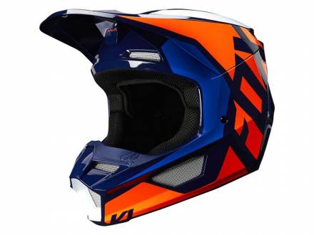 Мотошлем Fox V1 Prix Helmet Black S 55-56cm (25471-001-S)