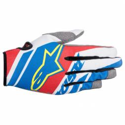 3561516   ALPINESTARS Перчатки RACER SUPERMATIC (сине-красно-белый, 732, L)