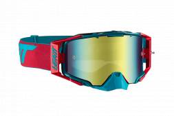 Очки Leatt Velocity 6.5 Iriz Red/Teal Bronz (8019100012)