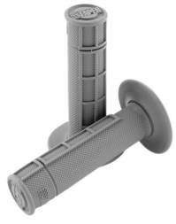 Грипсы SM-PARTS MX 1/2 Waffle серые 020225-123-8338