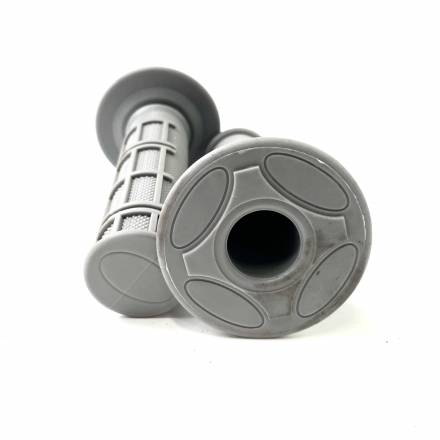 Грипсы SM-PARTS MX 1/2 Waffle серые 020225-123-8338