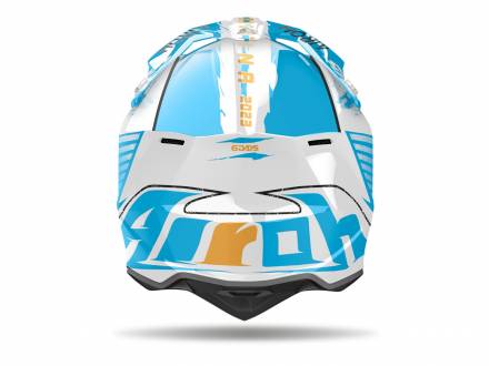 Мотошлем AIROH WRAAAP SIXDAYS ARGENTINA 2023 GLOSS (Кросс-эндуро Термопластик M)