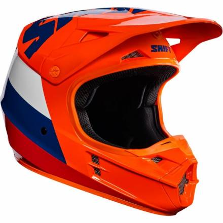 Мотошлем Shift White Tarmac Helmet Orange S (17232-009-S) Н39696
