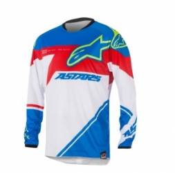3761516   ALPINESTARS Майка кроссовая RACER SUPERMATIC (сине-красно-белый, 732, M)