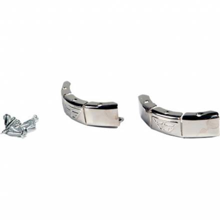 Накладка носка металлическая (компл. 2 шт. с шурупами) FLY RACING размеры 3&quot;- 6&quot;
