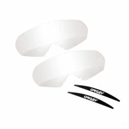 Линзы Oakley O-Frame 2.0 LEXAN прозрачные одинарные для перемотки Roll-Off 2 шт. (101-359-001)