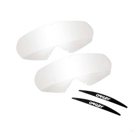 Линзы Oakley O-Frame 2.0 LEXAN прозрачные одинарные для перемотки Roll-Off 2 шт. (101-359-001)