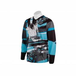 Джерси STARKS PHOENIX EVO Голубой/Серый (L)