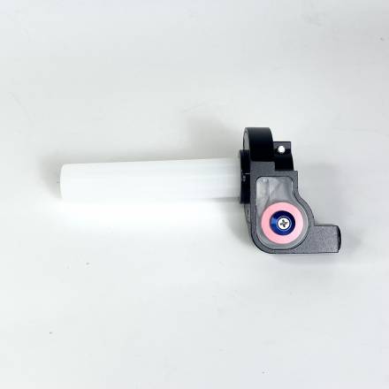 Ручка газа пластиковая короткоходная красная