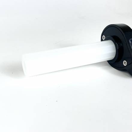 Ручка газа пластиковая короткоходная красная