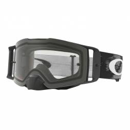 Очки для мотокросса OAKLEY Front Line Matte Black Speed / прозрачная (OO7087-01)