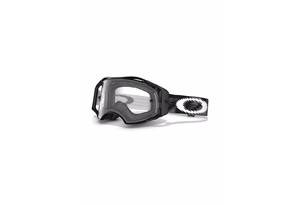 Очки для мотокросса OAKLEY O-Frame Solid черные глянцевые / прозрачная  (OO7029-53)