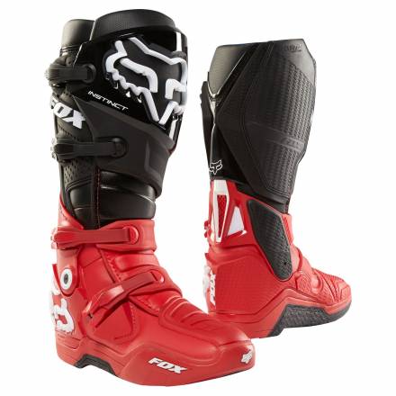Мотоботы Fox Instinct LE Boot Black/Red 9 (17776-017-9)