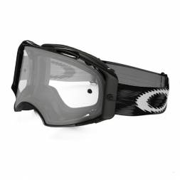 Очки для мотокросса OAKLEY Airbrake Solid черные глянцевые / прозрачная  (57-979)