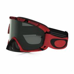 Очки для мотокросса OAKLEY O-Frame 2.0 Intimidator красные-черные / темно-серая (OO7068-07)