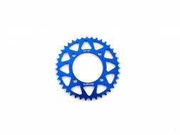 Звезда ведомая аллюминиевая питбайк 420-39T синяя  SM-PARTS