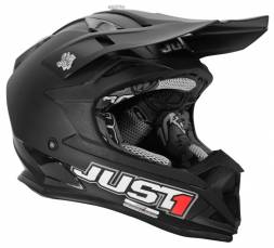 Шлем (кроссовый) JUST1 J38 SOLID черный матовый   S