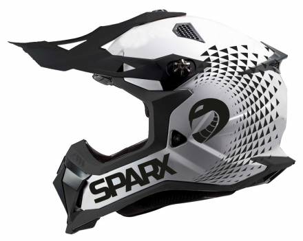 Шлем, Sparx, Raptor (JH-601), бело-черный, M