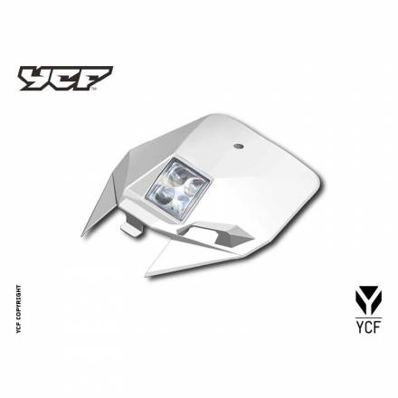 Фара YCF BIGY белая