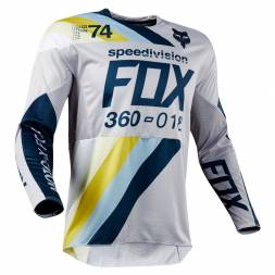 Мотоджерси Fox 360 Draftr Jersey Light Grey S (19418-097-S)