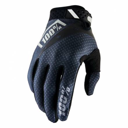 Мотоперчатки 100% Ridefit Glove Black L (10001-057-12)