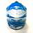 Мотошлем FS-610 Fiber JMSZL (Glossy blue white, M)
