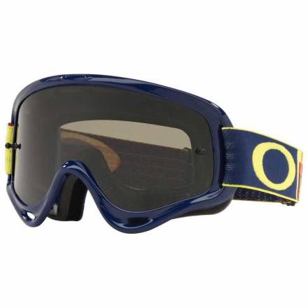 Очки для мотокросса детские OAKLEY O-Frame XS Kickstart синие / темно-серая (OO7030-22)