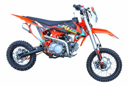 Питбайк Full Crew FC125e 14\12 оранжевый MSD