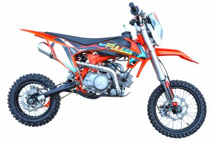 Питбайк Full Crew FC125e 14\12 оранжевый MSD