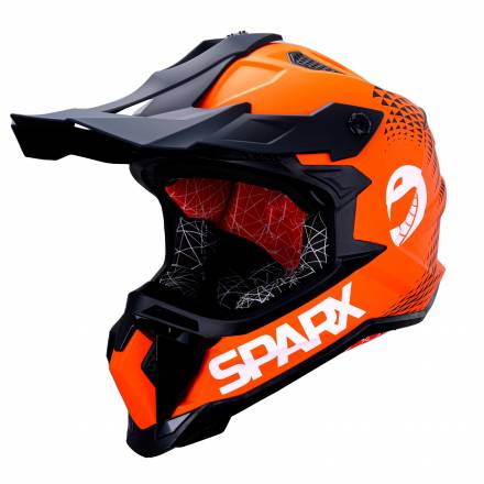 Шлем, Sparx, Raptor (JH-601), оранжево-черный, L