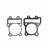Прокладки ЦПГ (компл. 3шт.) двиг. ZS155 см3  SM-PARTS