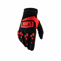 Мотоперчатки подростковые 100% Airmatic Youth Glove Black/Red L (10004-013-06)