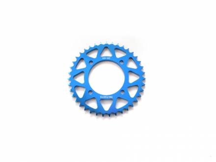 Звезда ведомая аллюминиевая питбайк 428-39T синяя  SM-PARTS