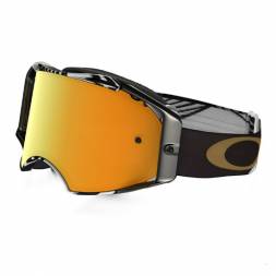 Очки для мотокросса OAKLEY Airbrake R. Villopoto Series  / синяя Iridium  (OO7046-25)