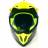 Мотошлем FS-610 Fiber JMSZL (Glossy yellow black, S)