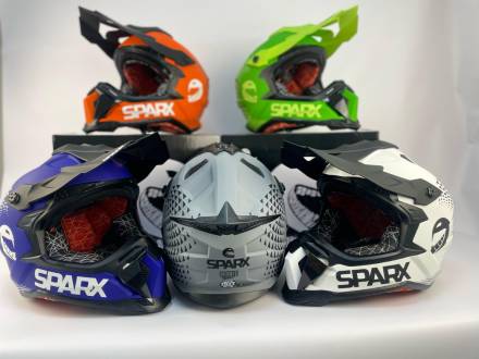 Шлем, Sparx, Raptor (JH-601), сине-черный, M