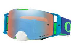 Очки для мотокросса OAKLEY Front Line Dazzle Dyno Red Yellow / оранжевая Prizm MX (OO7087-15)
