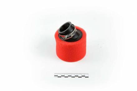 Фильтр возд.нулевик #2 (d=38mm) поролон красный
