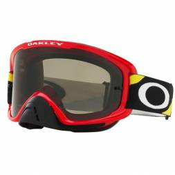 Очки для мотокросса OAKLEY O-Frame 2.0 Heritage красные-желтые / темно-серая (OO7068-24)